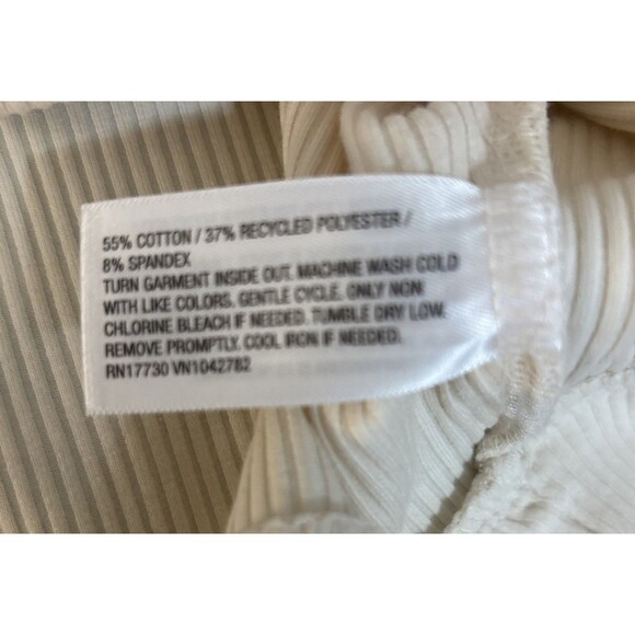 Isabel By Ingrid & Isabel Women's Ribbed Henley Cropped Top - Picture 5 of 5